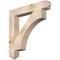 Ekena Millwork Westlake Arts & Crafts Smooth Bracket, Douglas Fir, 5 1/2"W x 38"D x 38"H BKT06X38X38WTL03SDF - alternate 1